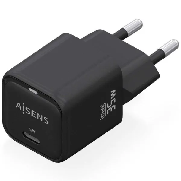 Sienas Lādētājs Aisens ASCH-35W1P023-BK Melns 35 W (1 gb.)