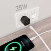Sienas Lādētājs Aisens ASCH-35W1P023-BK Melns 35 W (1 gb.)
