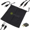 Bluetooth ausinės Muvit ANC-H90 BLACK