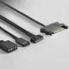 Cooling Base for a Laptop Mars Gaming MF3DKITW Ø 12 cm