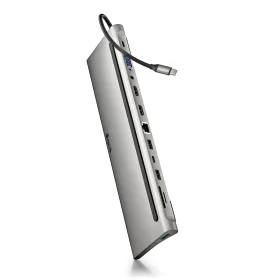 USB Hub NGS WONDERDOCK12 Grey Silver