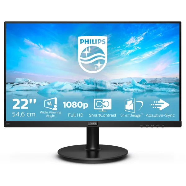 Monitorius Philips 221V8 Full HD 21,5"