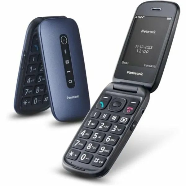 Mobile phone Panasonic KXTU550EXC Blue 128 MB 2,8"