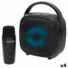Speaker with Karaoke Microphone Bontempi 4 Units