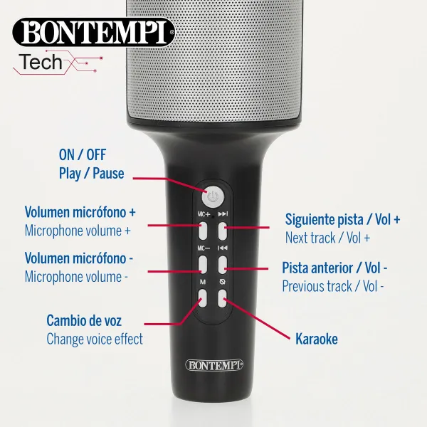 Karaokemikrofoni Bontempi