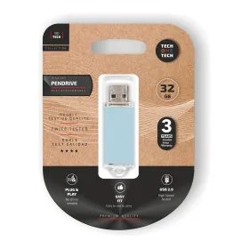 USB stick Tech One Tech TEC3010-32 Blue 32 GB