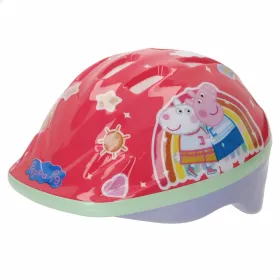 Laste Jalgrattakiiver Peppa Pig Punane 48-52 cm