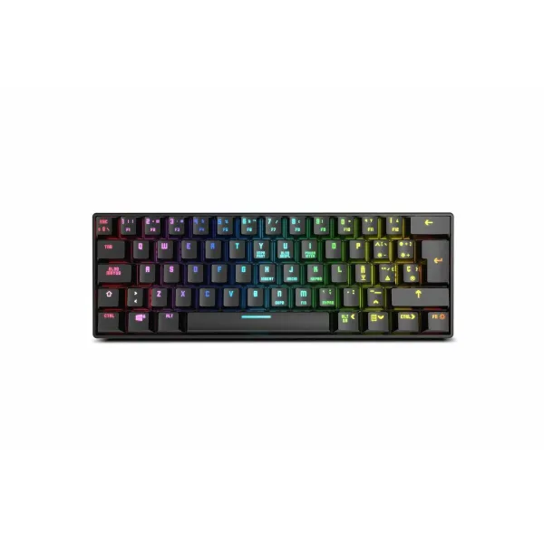 Klaviatuur Krom NXKROMKLSTRSP Must RGB
