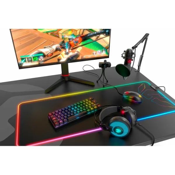 Klaviatuur Krom NXKROMKLSTRSP Must RGB