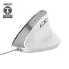 Ergonoomiline Optiline Hiir Trust Bayo II Valge Must 2400 dpi