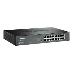 Коммутатор кабинета TP-Link TL-SG1016DE RJ45 32 Gbps Чёрный