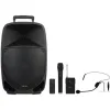 Nešiojamos Bluetooth garso kolonėlės FONESTAR MALIBU-315 Juoda 250 W