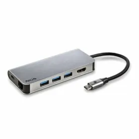 USB Hub NGS WONDER DOCK 8 Silver