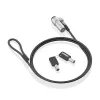 Turva-aabel Aisens ASLK-D45K06-BK Must 1,5 m