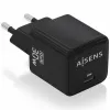 Sieninis įkroviklis Aisens PD3.0 QD4.0 Balta Juoda 30 W