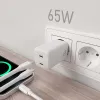 Sieninis įkroviklis Aisens ASCH-65W2P039-W Balta 65 W (1 vnt.)
