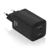 Sieninis įkroviklis Aisens ASCH-65W2P040-BK Juoda 65 W (1 vnt.)