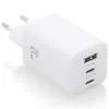 Sieninis įkroviklis Aisens ASCH-65W3P041-W Balta 65 W (1 vnt.)