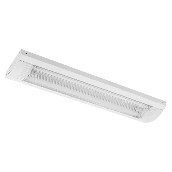 NEDA GAISMEKLIS AR LED CAURULI (600 mm) 2X9W 4000K