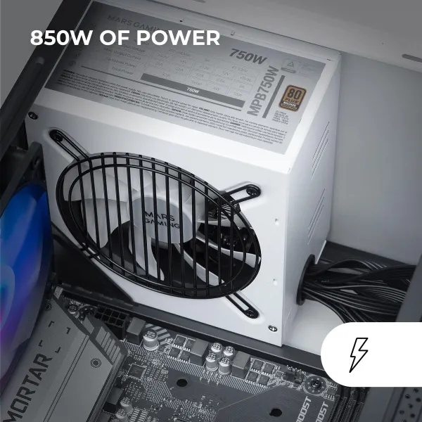 Maitinimo blokas Mars Gaming MPIII850W 850 W 6 W 200 W