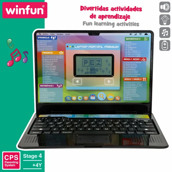 Klēpjdators Winfun 26 X 21 X 20 CM (4 gb.)