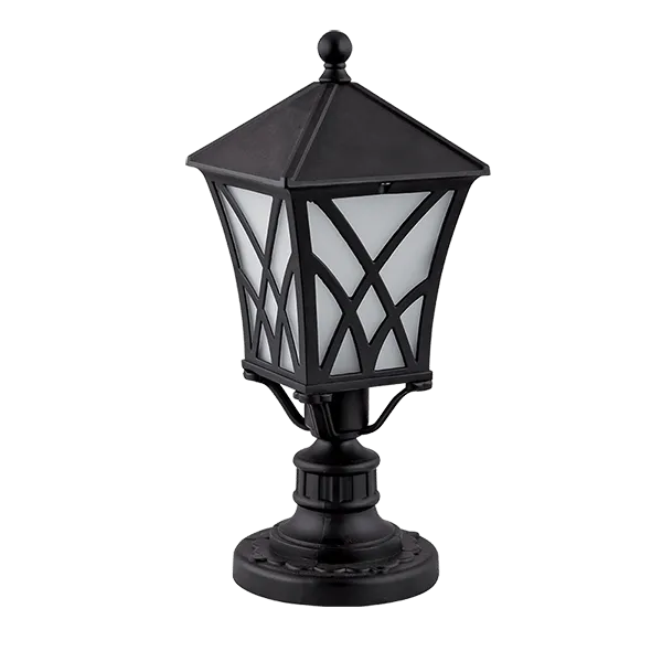 ALEK LANTERN STAND 1XE27 BLACK H370mm