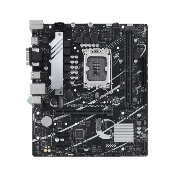 Pagrindinė plokštė Asus PRIME B760M-K D4 LGA 1700
