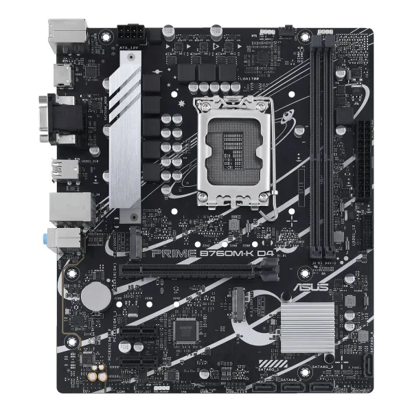 Pagrindinė plokštė Asus PRIME B760M-K D4 LGA 1700