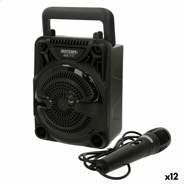 Speaker with Karaoke Microphone Bontempi 12 Units