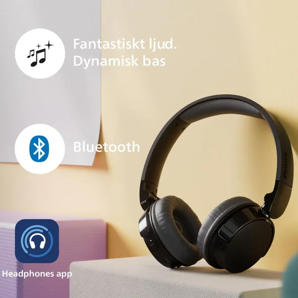 Bluetooth Peakomplekt Mikrofoniga Philips TAH3209WT Valge