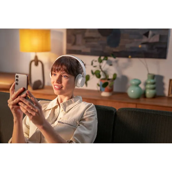 Bluetooth Peakomplekt Mikrofoniga Philips TAH3209WT Valge