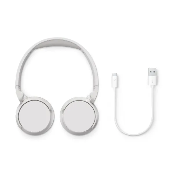 Bluetooth Peakomplekt Mikrofoniga Philips TAH3209WT Valge