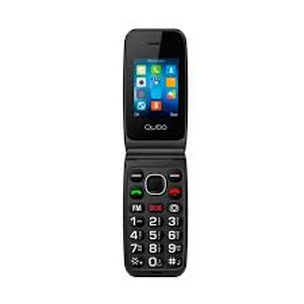 Mobilusis telefonas vyresnio amžiaus žmonėms Qubo P-210NW 4G Juoda 128 GB Single Core