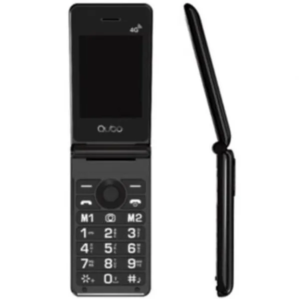 Mobilusis telefonas vyresnio amžiaus žmonėms Qubo X-28 4G BK Juoda 2,8"