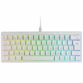 Mänguriklaviatuur Mars Gaming MKMINIPROWBES Valge Hispaaniakeelne Qwerty
