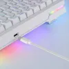 Gaming Keyboard Mars Gaming MKMINIPROWBES White Spanish Qwerty