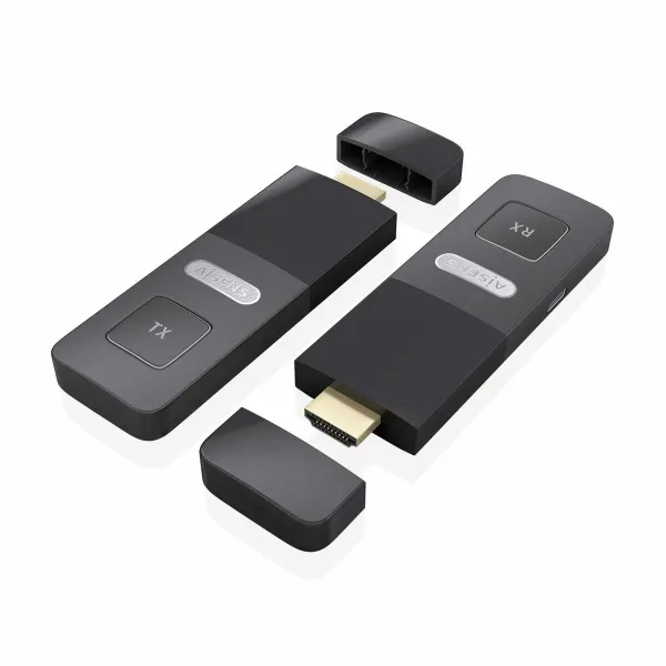 HDMI Adapter Aisens ASWL-H2K30M001-BK Black