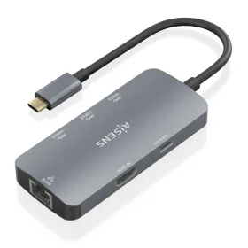 Latausasema Aisens ASUC-6P019-GR Harmaa