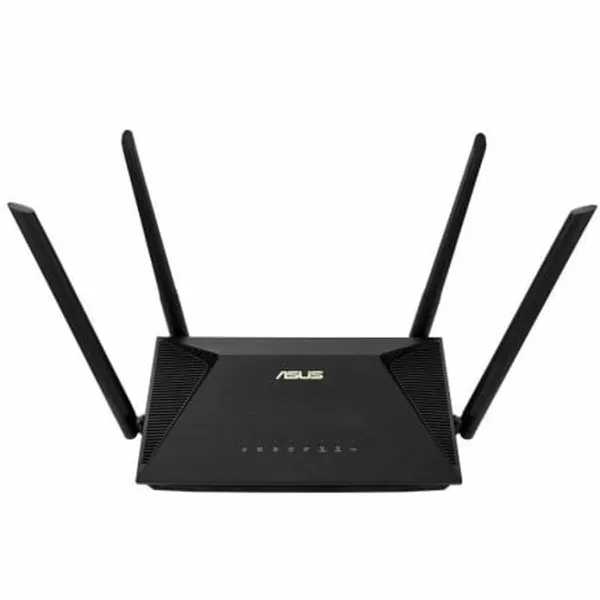 Maršrutizatorius Asus RT-AX53U Juoda Wi-Fi USB USB 2.0 RJ45 Ethernet LAN
