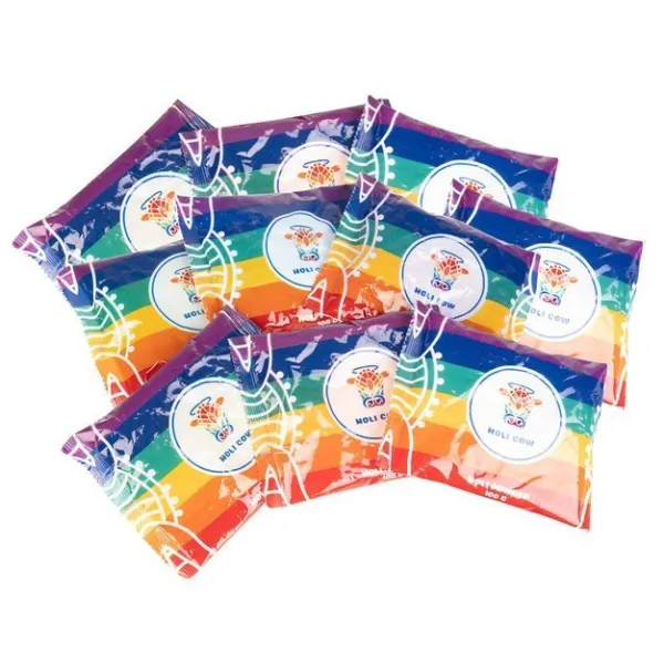Holi-värijauhe - 10 x 100 g:n setti