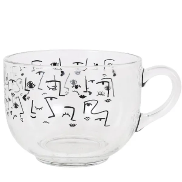 Cup La Mediterránea Faces 700 ml (6 Units)