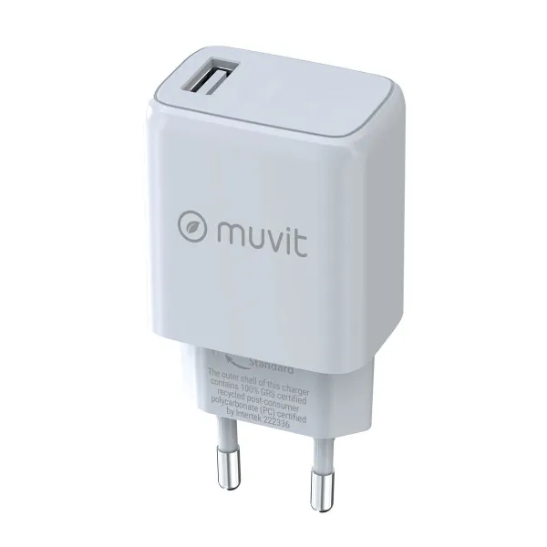 Seinalaadija Muvit MCACC0002 Valge 12 W