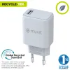 Seinalaadija Muvit MCACC0002 Valge 12 W