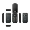 Mobilusis telefonas vyresnio amžiaus žmonėms Qubo X-209 4G Juoda 32 MB 2.4"