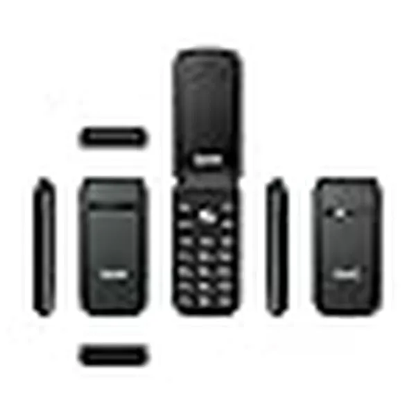 Mobilusis telefonas vyresnio amžiaus žmonėms Qubo X-209 4G Juoda 32 MB 2.4"