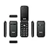Mobilusis telefonas vyresnio amžiaus žmonėms Qubo X-209 4G Juoda 32 MB 2.4"
