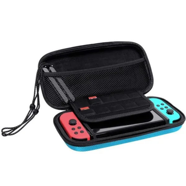 Nintendo Switch Pārvalks un Ekrāna Sargs Trust GTX 1248S Zils Sarkans