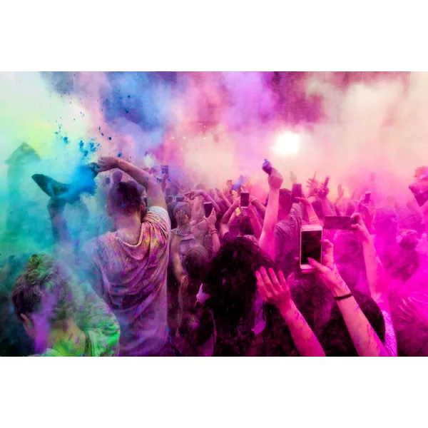 Holi-värijauhe - 10 x 100 g:n setti