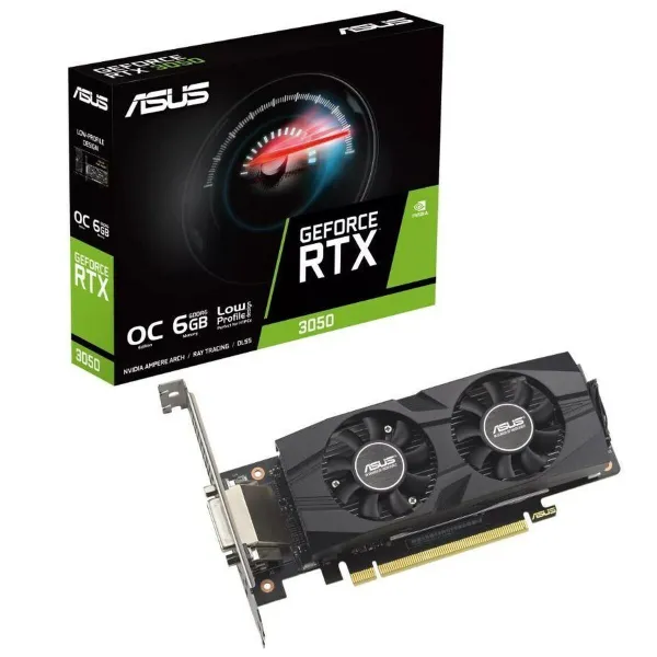 Graphics card Asus 90YV0KQ0-M0NA00 Nvidia GeForce RTX 3050 6 GB GDDR6