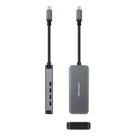 USB-разветвитель NANOCABLE 10.16.4504 Серый